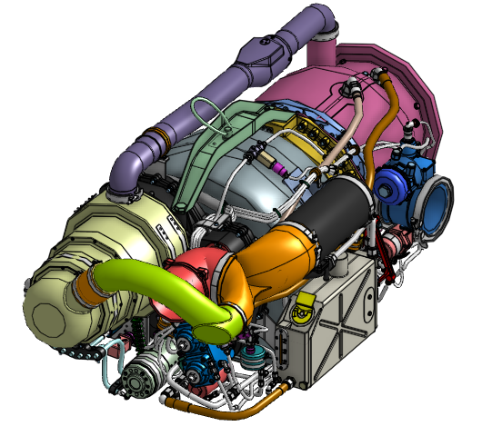 GTCP85-98D turbogenerator