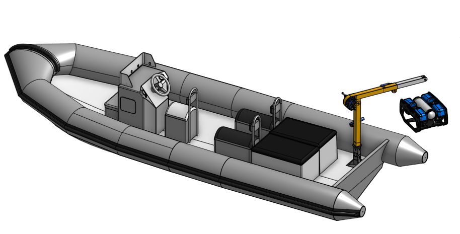 USV launch system preview
